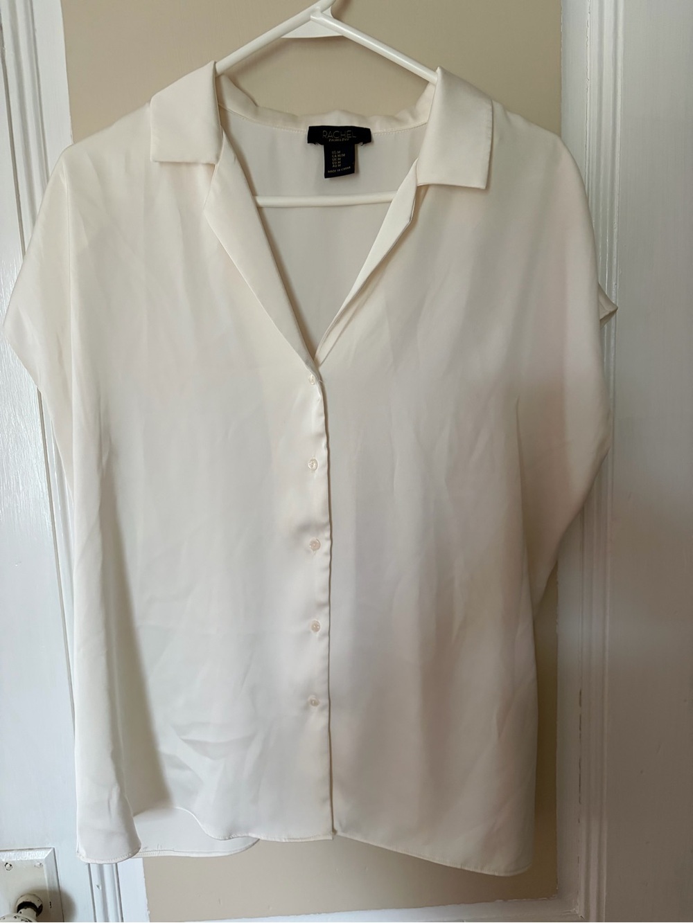 RACHEL Rachel Roy Ivory Blouse